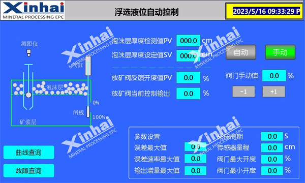 浮选机自动化控制系统